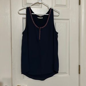 Navy blue tank